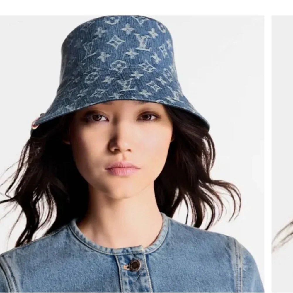 Navy reversible,
Monogram Hat - Picture 10 of 11